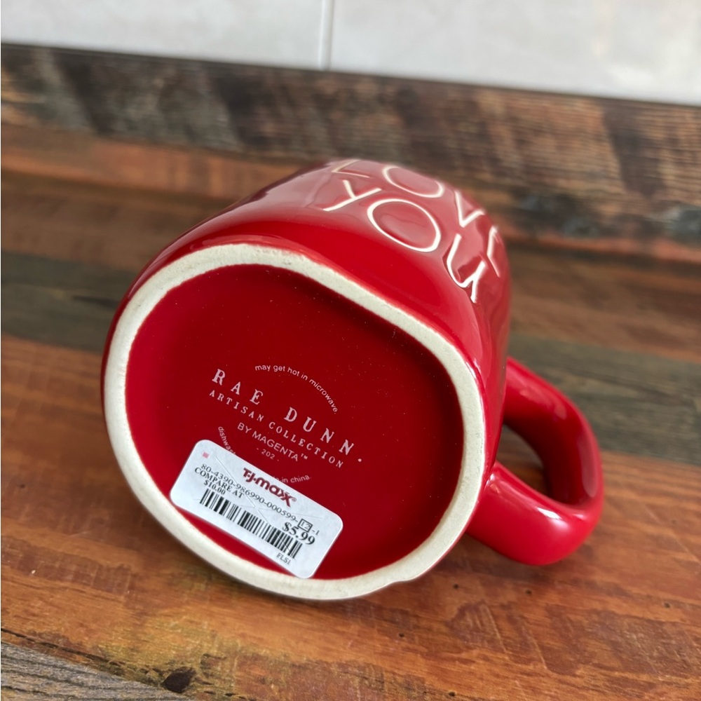 Rae Dunn Love You and NOPE mugs 2**